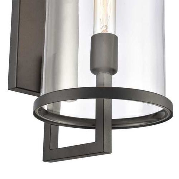 Hopkins Charcoal Black 20-Inch One-Light Outdoor Wall Sconce, image 6