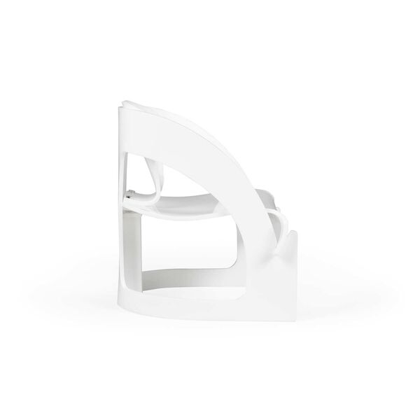 Beverly Grove White Acrylic Chair, image 4