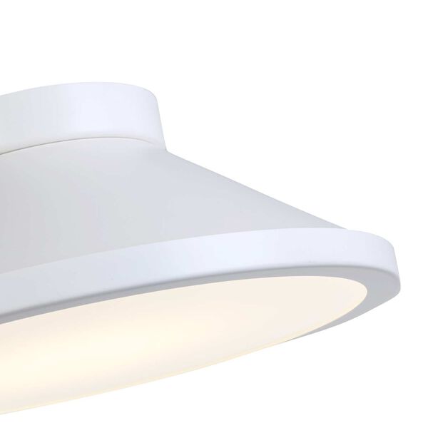 Lucida White LED Flush Mount, image 3
