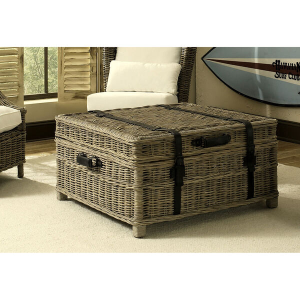 Woven Coffee Table Trunk, image 1