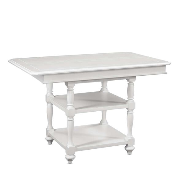Eggshell White Cottage Traditions Gathering Height Table, image 1