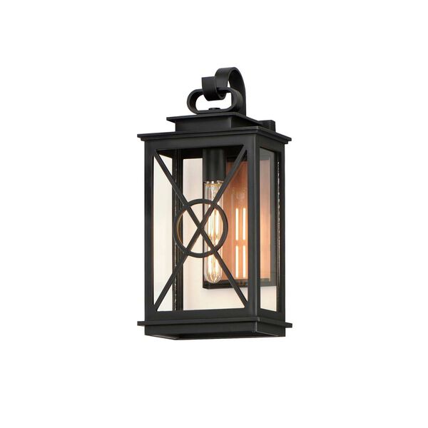 Yorktown VX Black Aged Copper One-Light Outdoor Wall Sconce, image 1