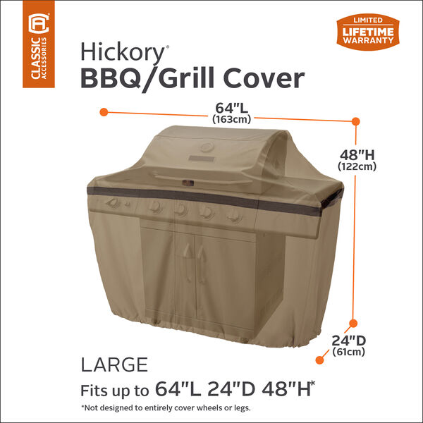 Eucalyptus Oak 64 In. Large Grill Cover, image 3