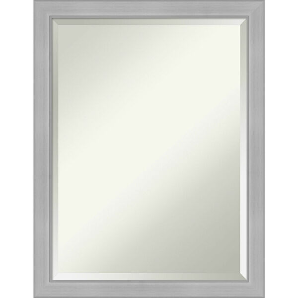 Vista Brushed Nickel 21W X 27H-Inch Bathroom Vanity Wall Mirror, image 1