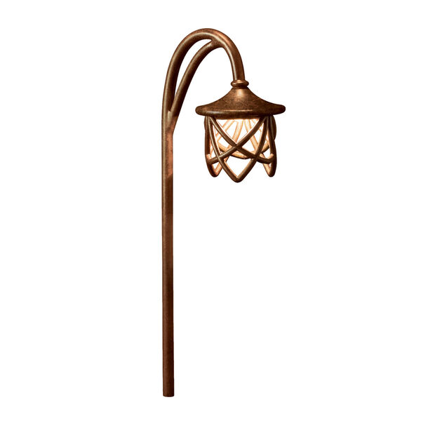 Cathedral Textured Tannery Bronze 27-Inch One-Light Landscape Path Light, image 2