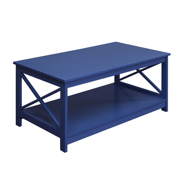 Oxford Cobalt Blue 22-Inch Coffee Table, image 3