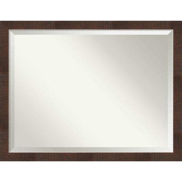 Wildwood Brown 44W X 34H-Inch Bathroom Vanity Wall Mirror, image 1