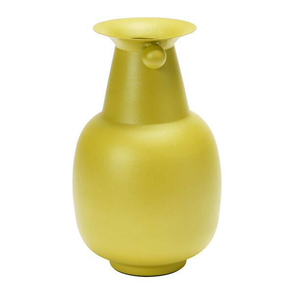 Mustard Textured Metal Vase, image 3