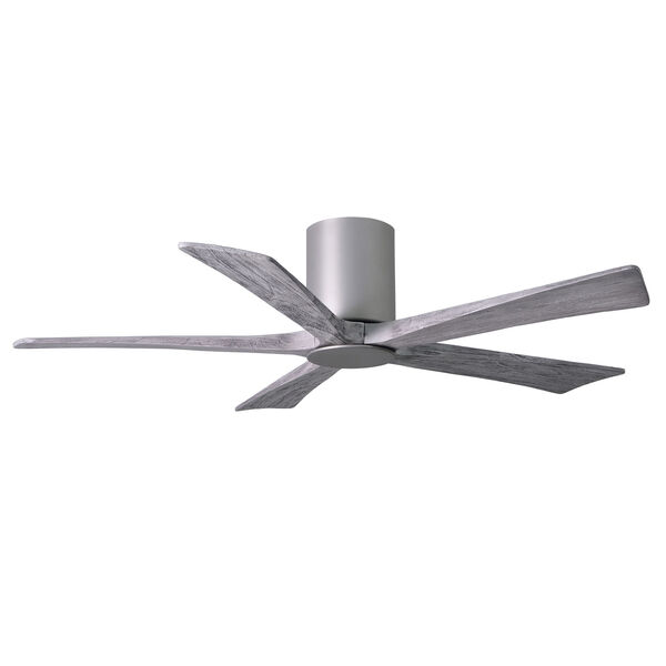 Irene Brushed Nickel 52-Inch Ceiling Fan with Five Barnwood Tone Blades, image 4