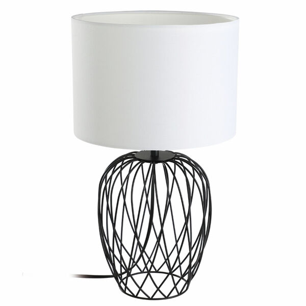 Nimlet White and Black One-Light Table Lamp, image 1
