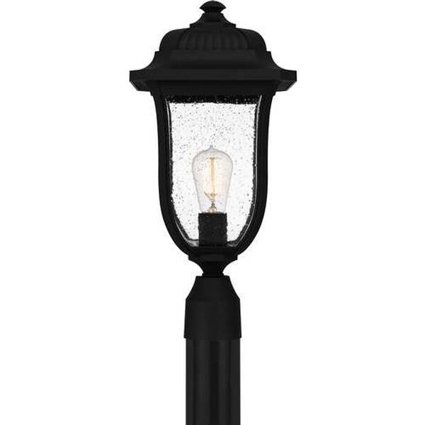 Mulberry Matte Black One-Light Outdoor Post Mount, image 5