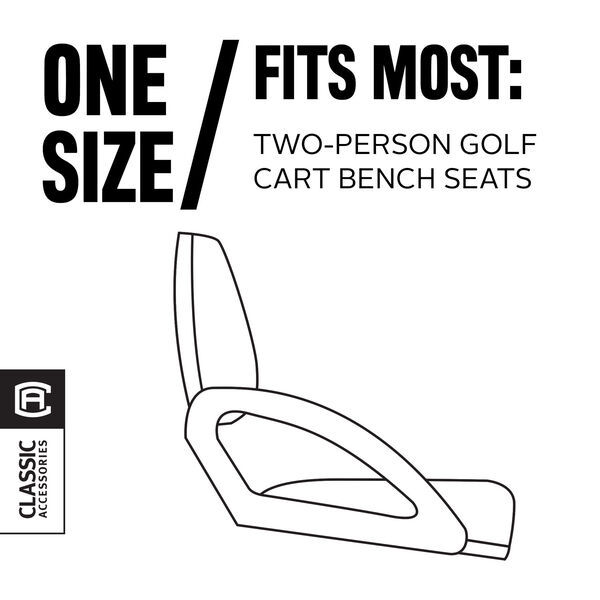 Cypress Khaki Diamond Air Mesh Golf Car Seat Cover, image 2