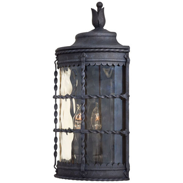Kingswood Iron Two-Light Outdoor Wall Sconce, image 1
