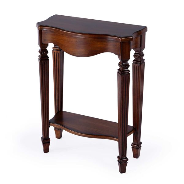 Cheshire Ballerina Antique Cherry Console Table, image 1