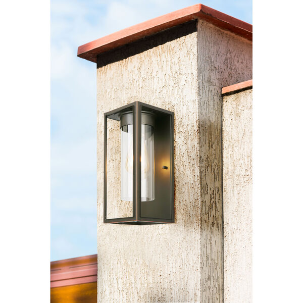 Walker Hill Oil Rubbed Bronze Five-Inch One-Light Outdoor Wall Sconce, image 4