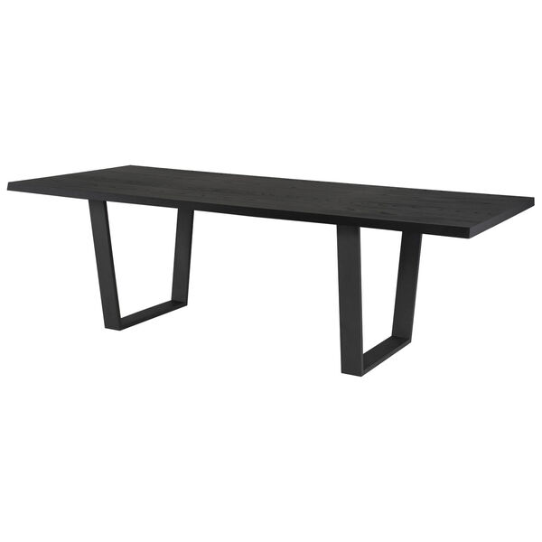 Versailles Onyx and Black 95-Inch Dining Table, image 5