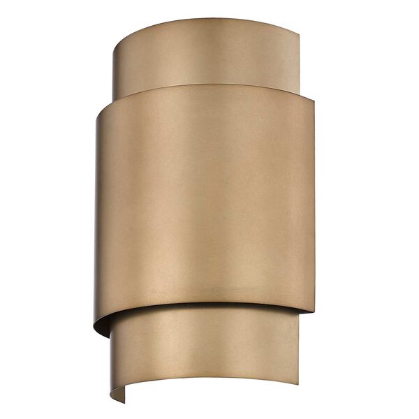 Harlech Two-Light Wall Sconce with Bronze Rubbed Brass Steel Shade, image 6