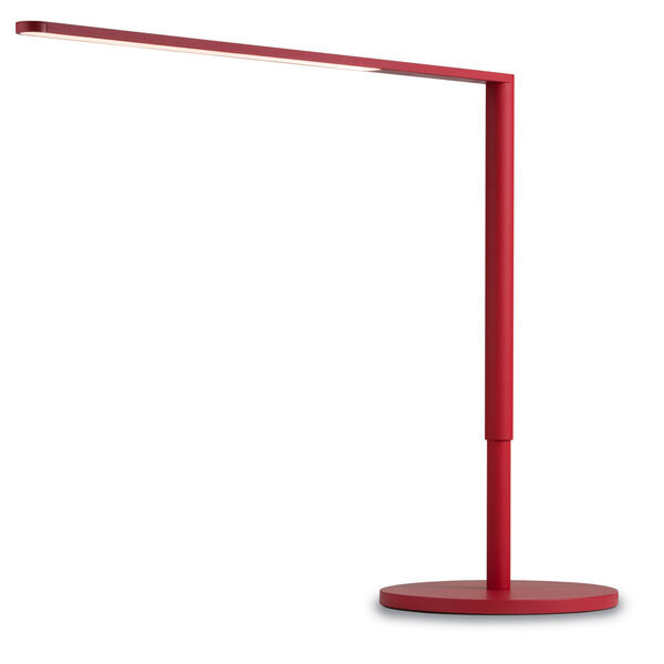 Lady7 Matte Red LED Desk Lamp, image 1