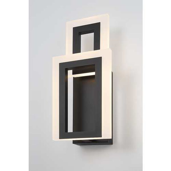 Inizio Black Integrated LED Wall Sconce, image 4