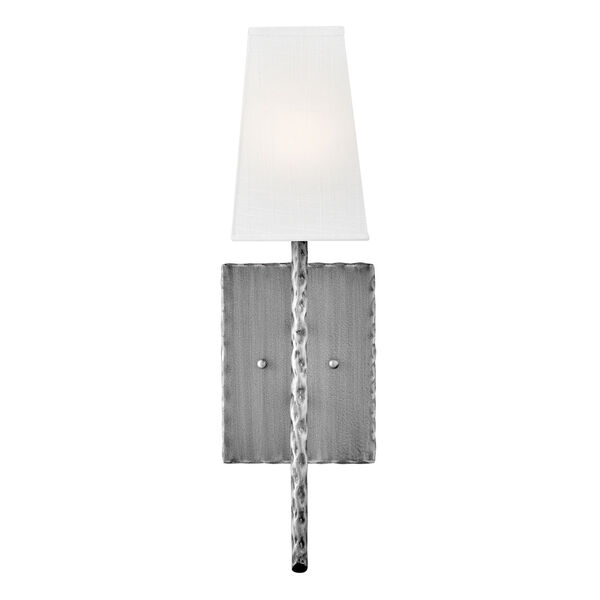 Tress Burnished Nickel One-Light Wall Sconce, image 2