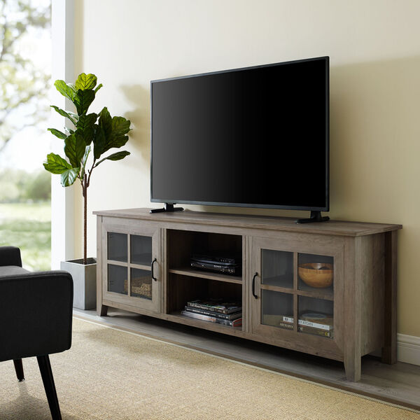 Grey TV Stand, image 6