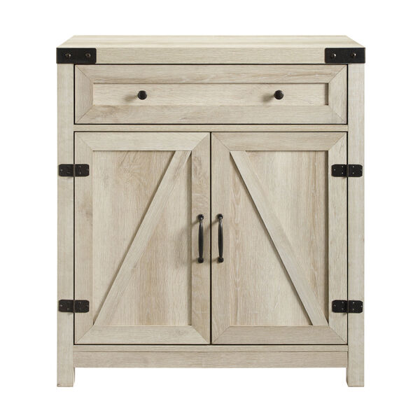 White Oak and Black Accent Cabinet, image 6