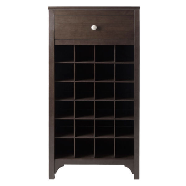 Ancona Modular Wine Cabinet with One Drawer and 24-Bottle, image 2