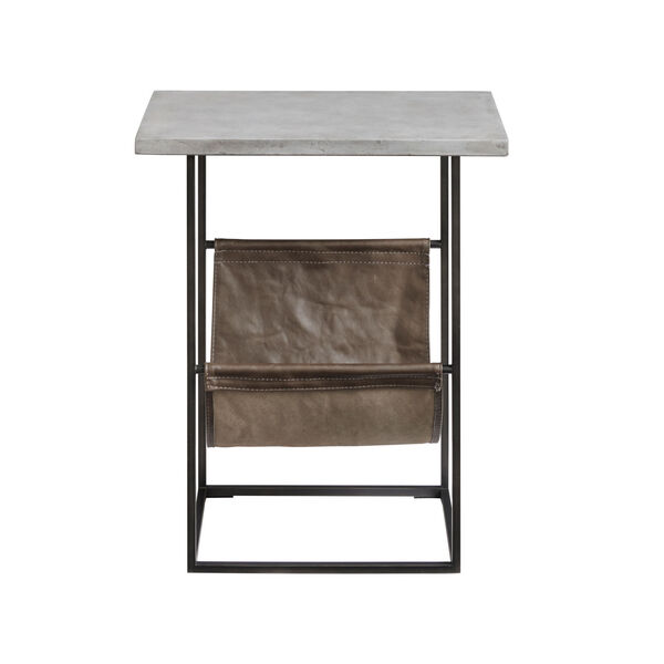 Paradigm Coal 11-Inch Chair Side Table, image 1