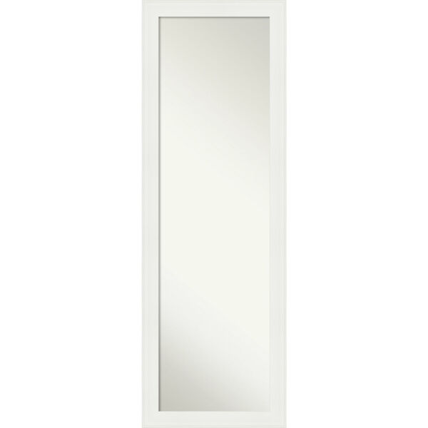 White 17W X 51H-Inch Full Length Mirror, image 1