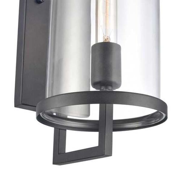 Hopkins Charcoal Black 18-Inch One-Light Outdoor Wall Sconce, image 6