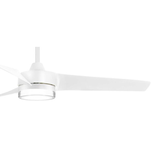 Veer Flat White 56-Inch LED Ceiling Fan, image 2