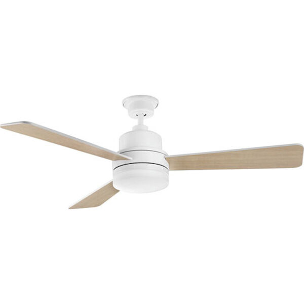 Hana White 52-Inch LED Ceiling Fan, image 1