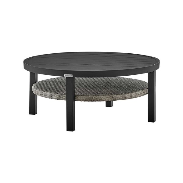 Aileen Black Outdoor Coffee Table, image 2