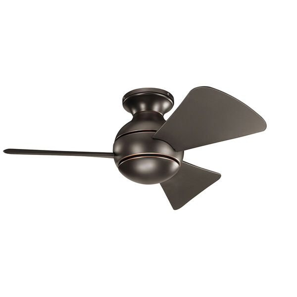 Sola Olde Bronze 34-Inch Wet Location LED Ceiling Fan, image 3