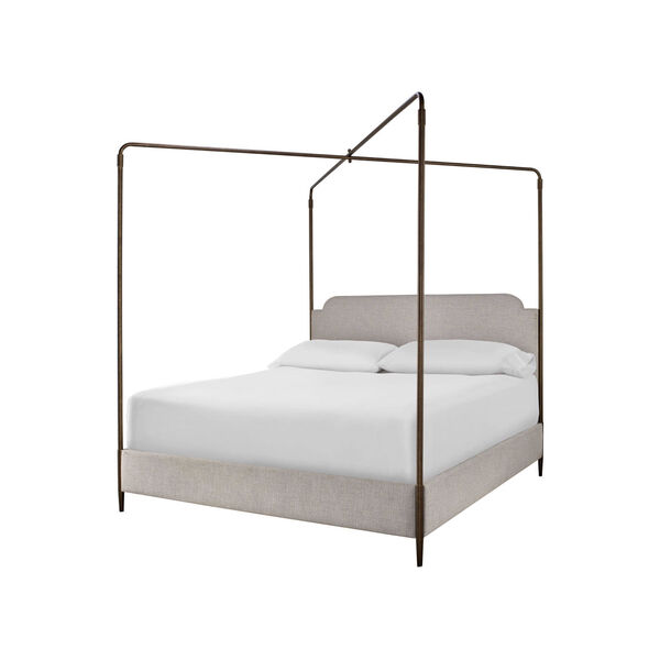 Past Forward Gray Beige Poster Bed, image 1
