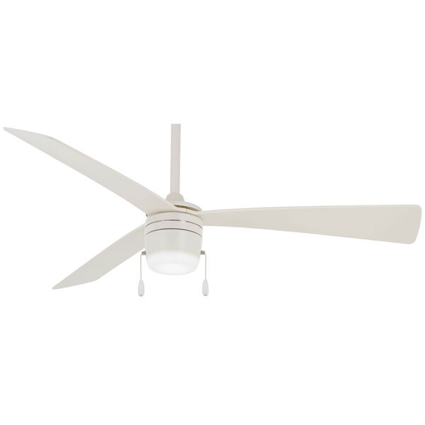 Vital Flat White 44-Inch LED Ceiling Fan, image 1