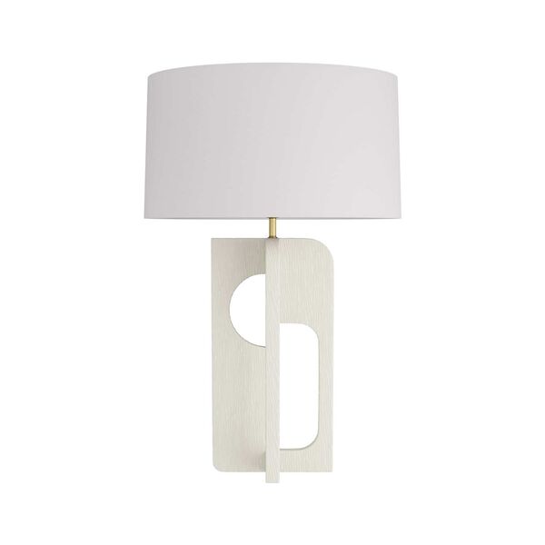 Tevin Matte Ivory Resin One-Light Table Lamp, image 3