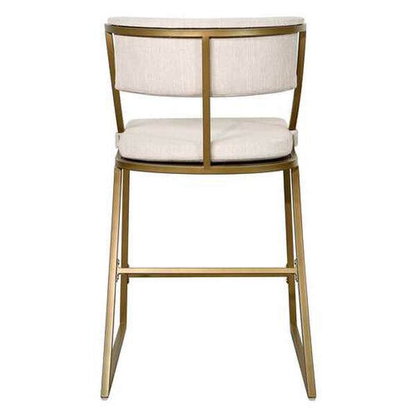 Mina Antique Brass 25-Inch Counter Stool, image 6
