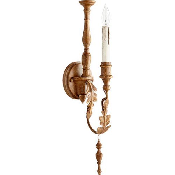 Salento French Umber 22-Inch One Light Wall Mounted Fixture, image 1