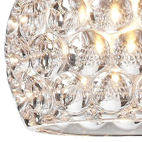 Kersey Satin Nickel 6-Inch One Light Mini Pendant, image 3