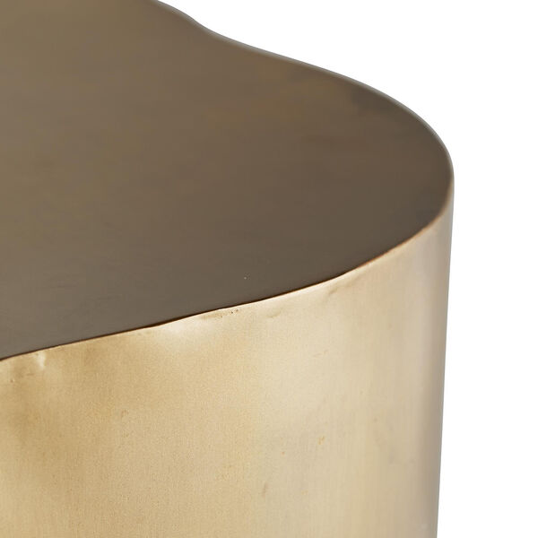 Lowry Antique Brass Accent Table, image 2