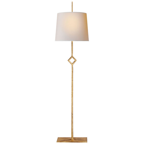 Cranston Buffet Lamp in Gilded Iron with Natural Paper Shade by Studio VC, image 1