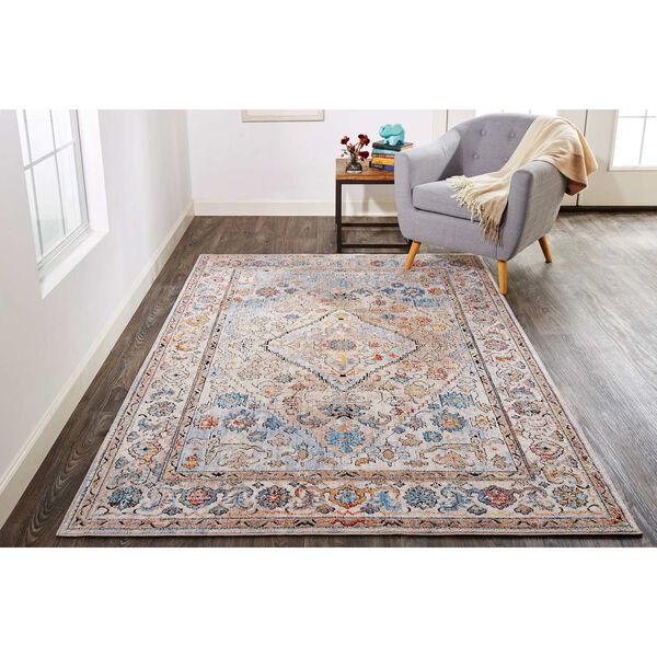 Armant Taupe Blue Gray Area Rug, image 2