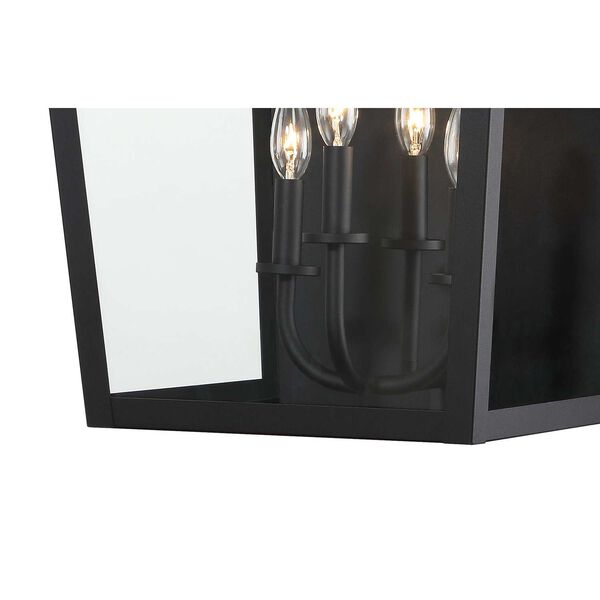 Noble Hill Sand Coal Four-Light Outdoor Wall Sconce, image 3