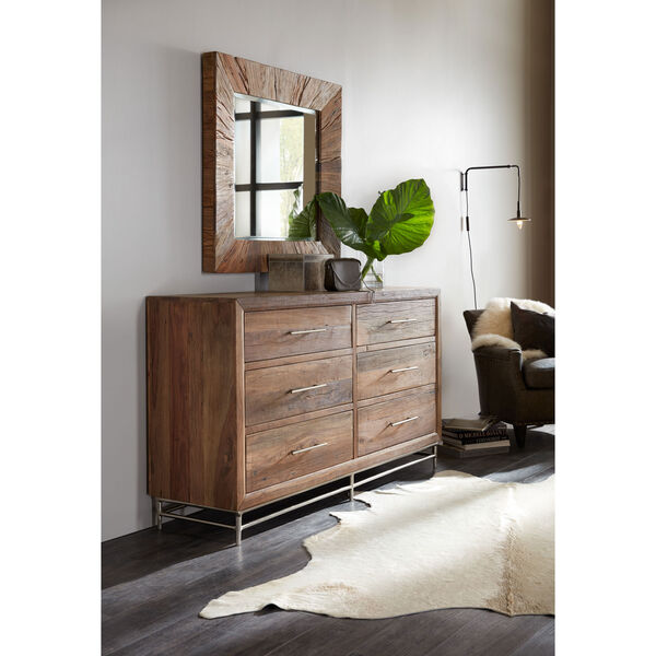 Furniture L Usine Reclaimed Wood, Metal Dresser Furniture