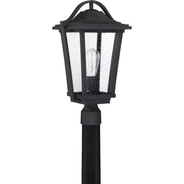 Darius Earth Black One-Light Outdoor Post Lantern, image 2
