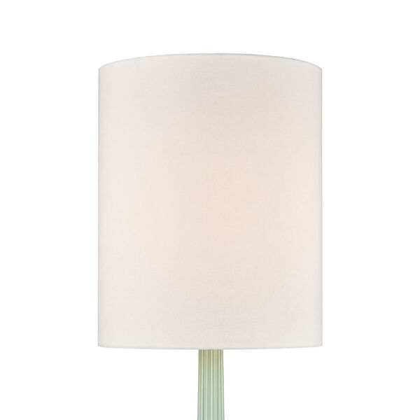 Marlais Seascape Green and Brushed Steel One-Light Table Lamp, image 3