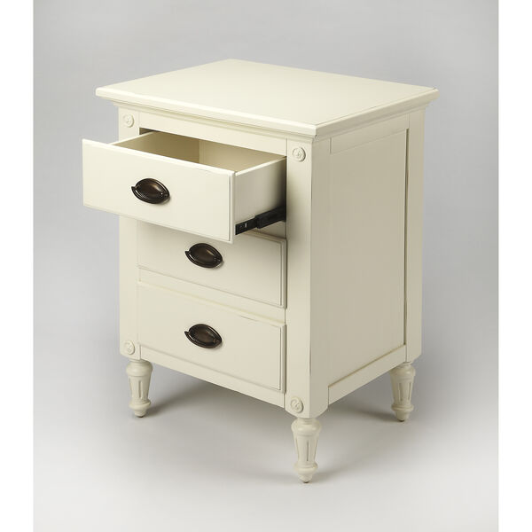 Butler Easterbrook White Nightstand, image 2