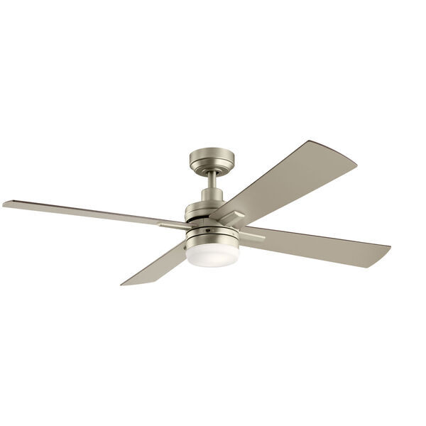 Lija Brushed Nickel 52-Inch LED Ceiling Fan, image 1
