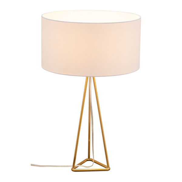 Sascha White and Gold One-Light Table Lamp, image 4